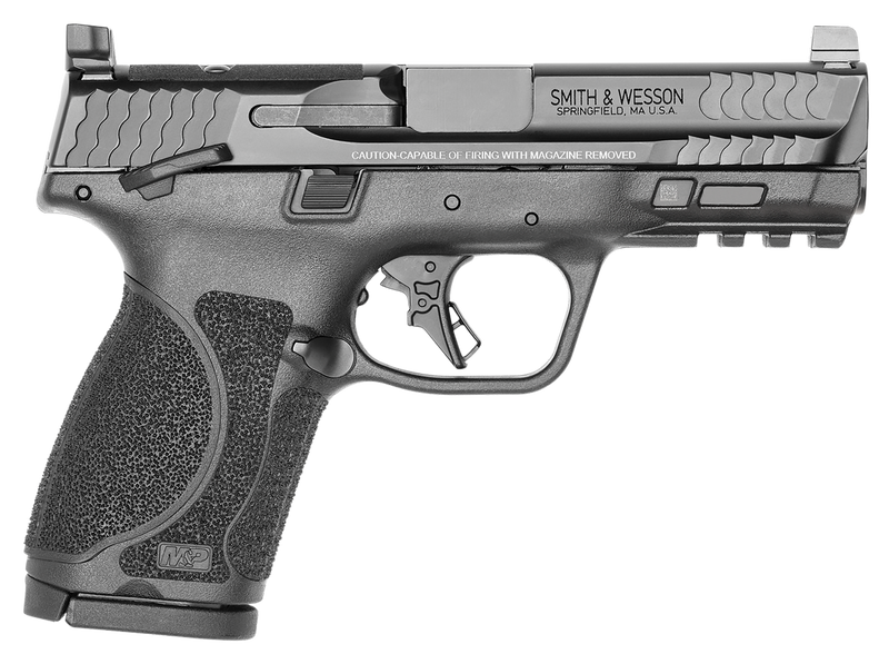 Smith & Wesson M&P M2.0 Compact 9mm 4" 15+1 Pistol, Black Armornite - 13568
