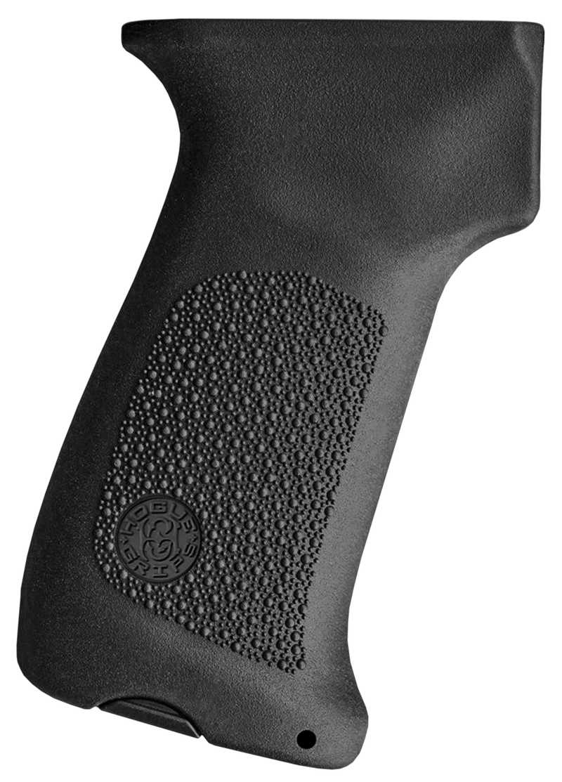 Hogue AK-47/AK-74 Overmolded Rubber Pistol Grip with Door, No Finger Grooves, Black - 74030