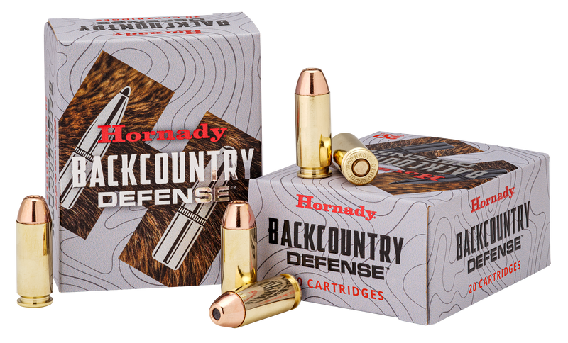 Hornady Backcountry Defense 460 S&W Mag 300gr Dangerous Game Handgun Ammunition - 91558