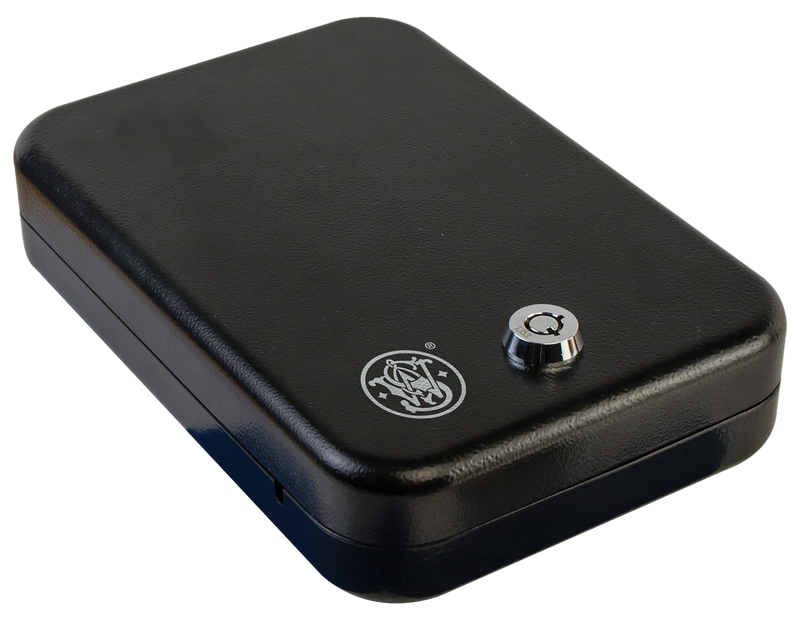 Smith & Wesson Handgun Vault Keyed Lock Box, Black - 1217217