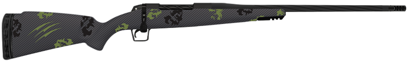 Fierce Firearms Twisted Rogue 300 Win Mag 20" 3+1 Bolt-Action Rifle, Black/Forest Camo - TWROG300WIN20BF