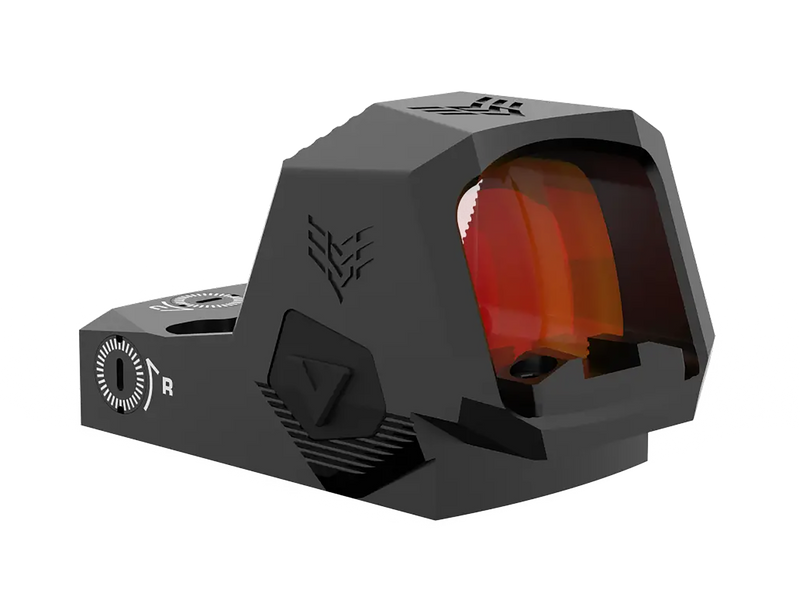Swampfox Optics Sentinel II 1x20 3 MOA Red Dot, Black - SNL2120RMS