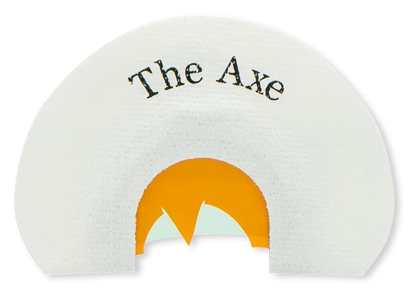 Rolling Thunder Game Call The Axe Diaphragm Call 2 Reed Bat Wing Cut - TC009-AXE