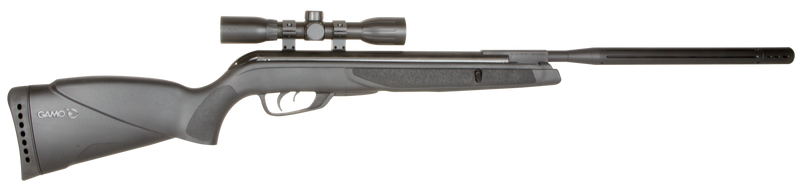 Gamo Wildcat Whisper .177 19.1" 1rd Air Rifle, Black - 6110067854