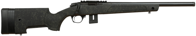 Bergara BMR-X .22 LR 18" 10+1 Bolt-Action Rifle, Black/Green - BMR007