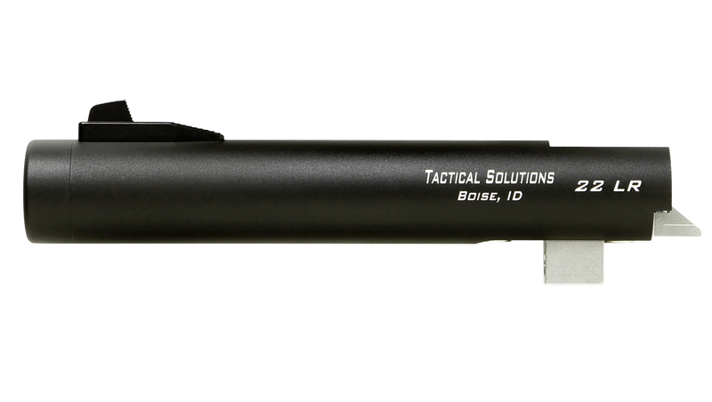Tactical Solutions Trail-Lite Barrel 22 LR 5.50" Threaded Matte Black Browning Buck Mark - TL55TEMBNF