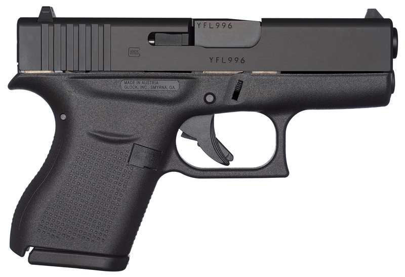 Glock 43X MOS 9mm 3.41" 10rd Pistol, Black - PR43509XFRMOS