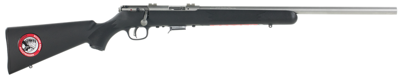 Savage 93R17 FVSS .17 HMR 21" 5+1 Bolt-Action Rifle, Stainless/Black - 96703