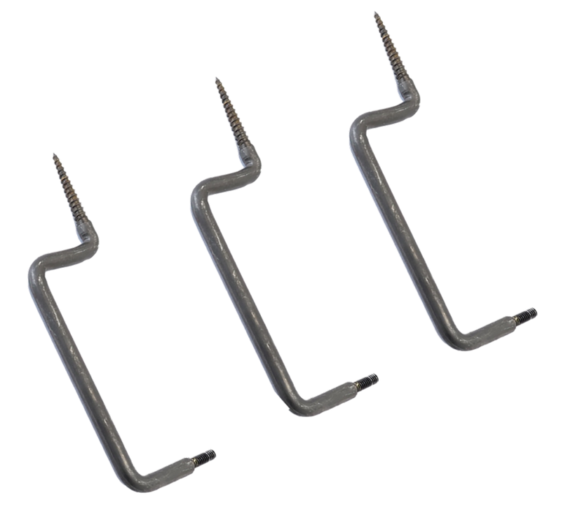 Stealth Cam Tree Screw Mounts 3-Pack, Black - STCTS3PK