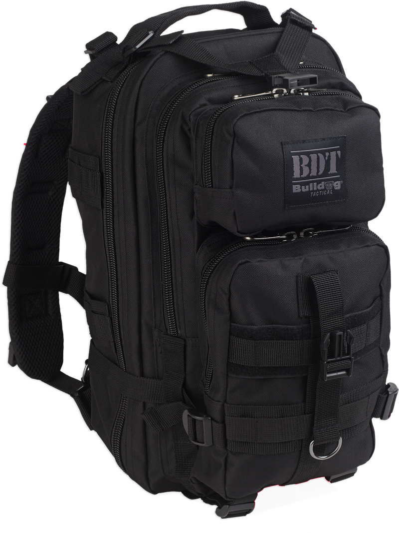Bulldog Compact Tactical Backpack Black - BDT410B