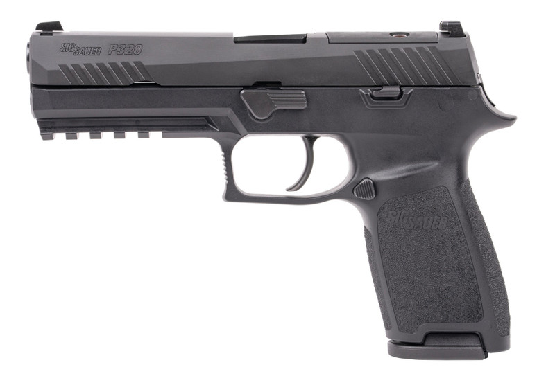 Sig Sauer P320 Full TACPRO 9mm 4.7" 10+1 Pistol, Black Nitron - 320F-9-BSSP-TACPRO-10