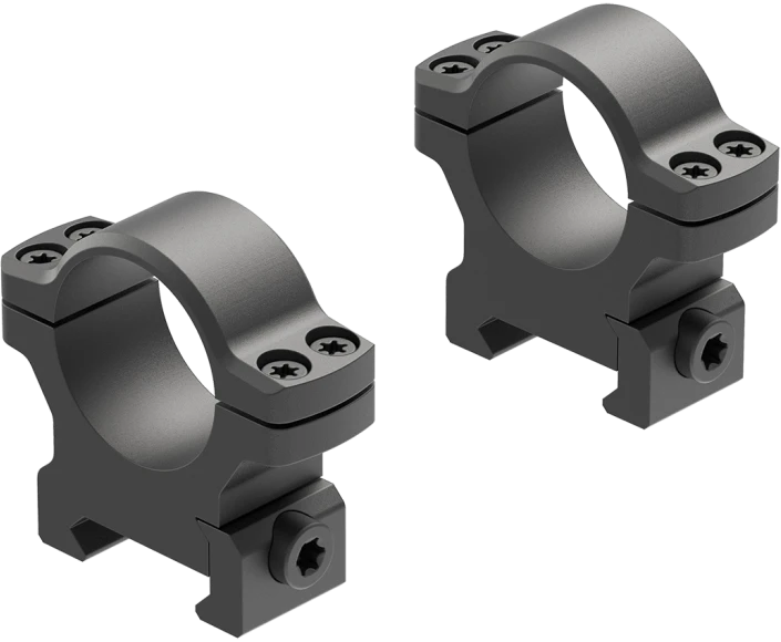Leupold BackCountry Cross-Slot 1" Medium Scope Rings, Matte Black - 175117