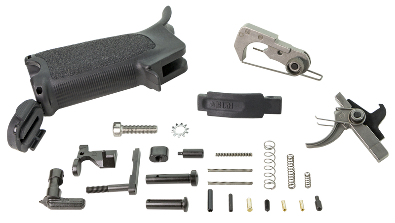Bravo Company BCM Enhanced Lower Parts Kit, Black - ELPKBLK