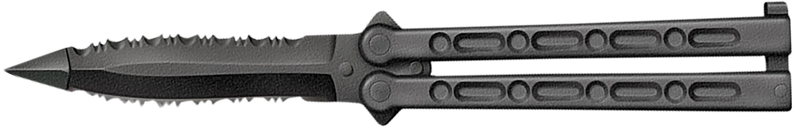 Cold Steel FGX Balisong 5" Folding Knife, Black - CS92EAA