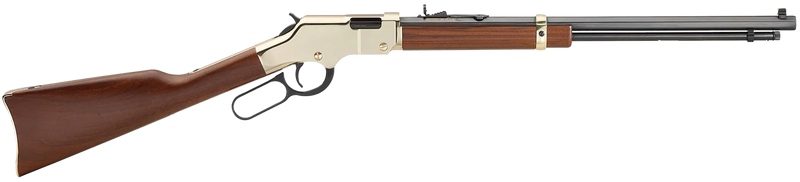 Henry Golden Boy .22 WMR 20.5" 12+1 Lever Action Rifle, Walnut/Brass - H004M