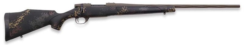 Weatherby Vanguard Talus 6.5 Creedmoor Bolt Action Rifle Black/Rust/Smoke/Stone 22" - VTA65CMR2T