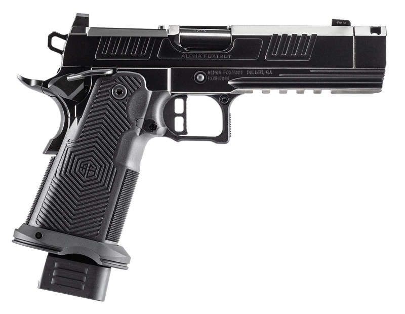Alpha Foxtrot AF1911 Romulus 9mm Luger 4.25" 20+1rd Pistol, Black DLC - AA39X1CIG-PDBK19