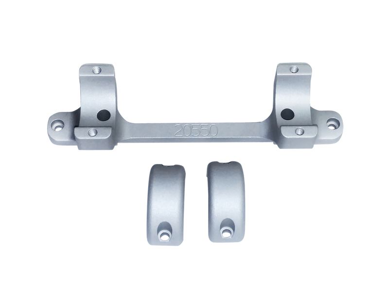 DNZ Game Reaper-Tikka Scope Mount/Ring Combo, Silver - 20550S