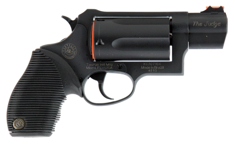 Taurus Judge Public Defender 45 Colt/410 Bore 2" 5rd Revolver, Matte Black - 2-441031TC