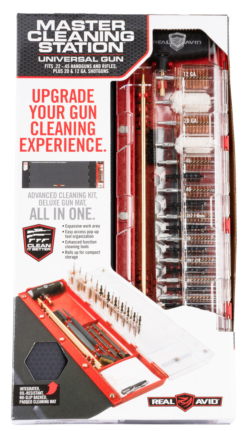 Real Avid Master Cleaning Station Universal Rifle/Shotgun Cleaning Kit - AVMCSU