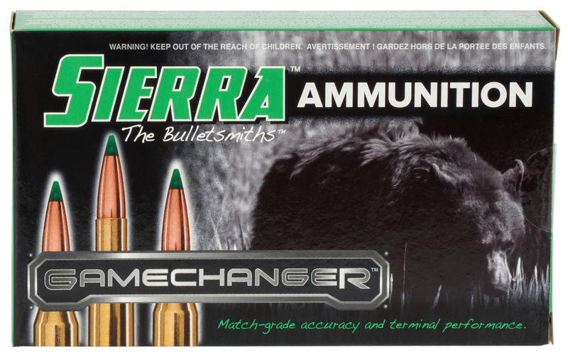 Sierra GameChanger 30-06 Springfield 165gr Tipped GameKing Rifle Ammo, 20/Box - A466906