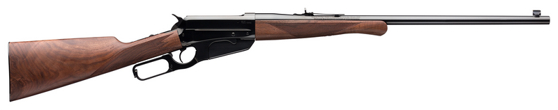 Winchester Model 1895 High Grade 30-40 Krag 24" 4+1 Lever Action Rifle, Gloss Blued/Walnut - 534286115