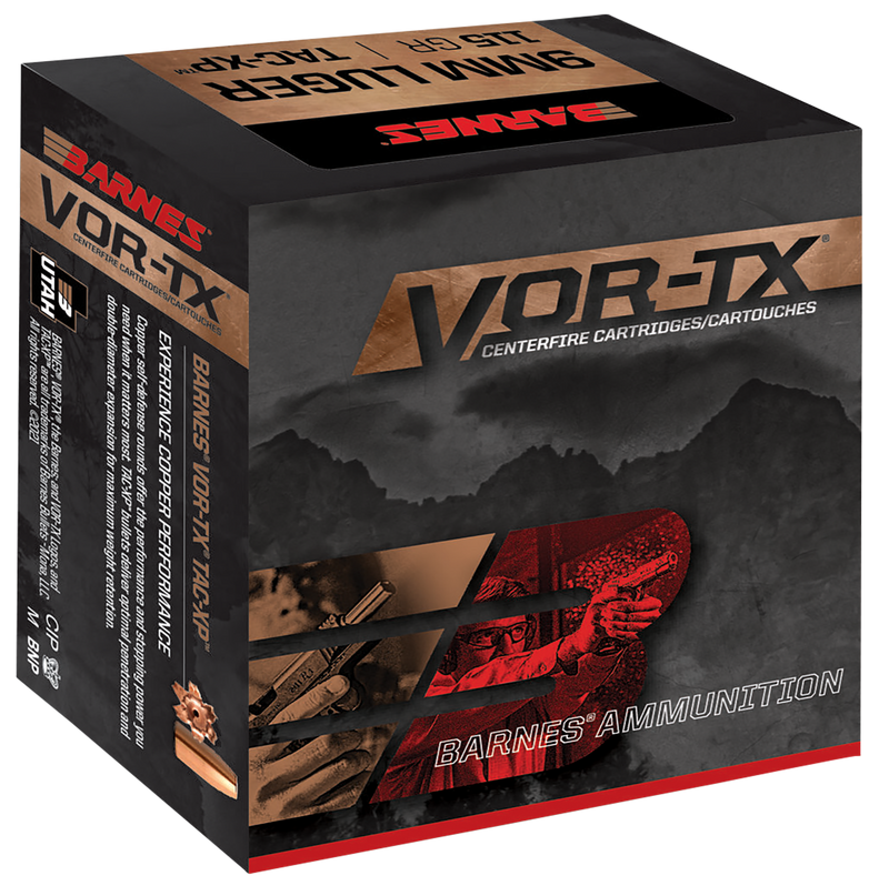 Barnes VOR-TX 41 Rem Mag 180gr XPB Handgun Ammunition, 20rd Box - 22037