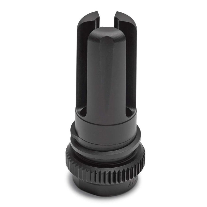 Advanced Armament Corp Blackout Flash Hider 5.56mm 1/2x28, Black - 64141