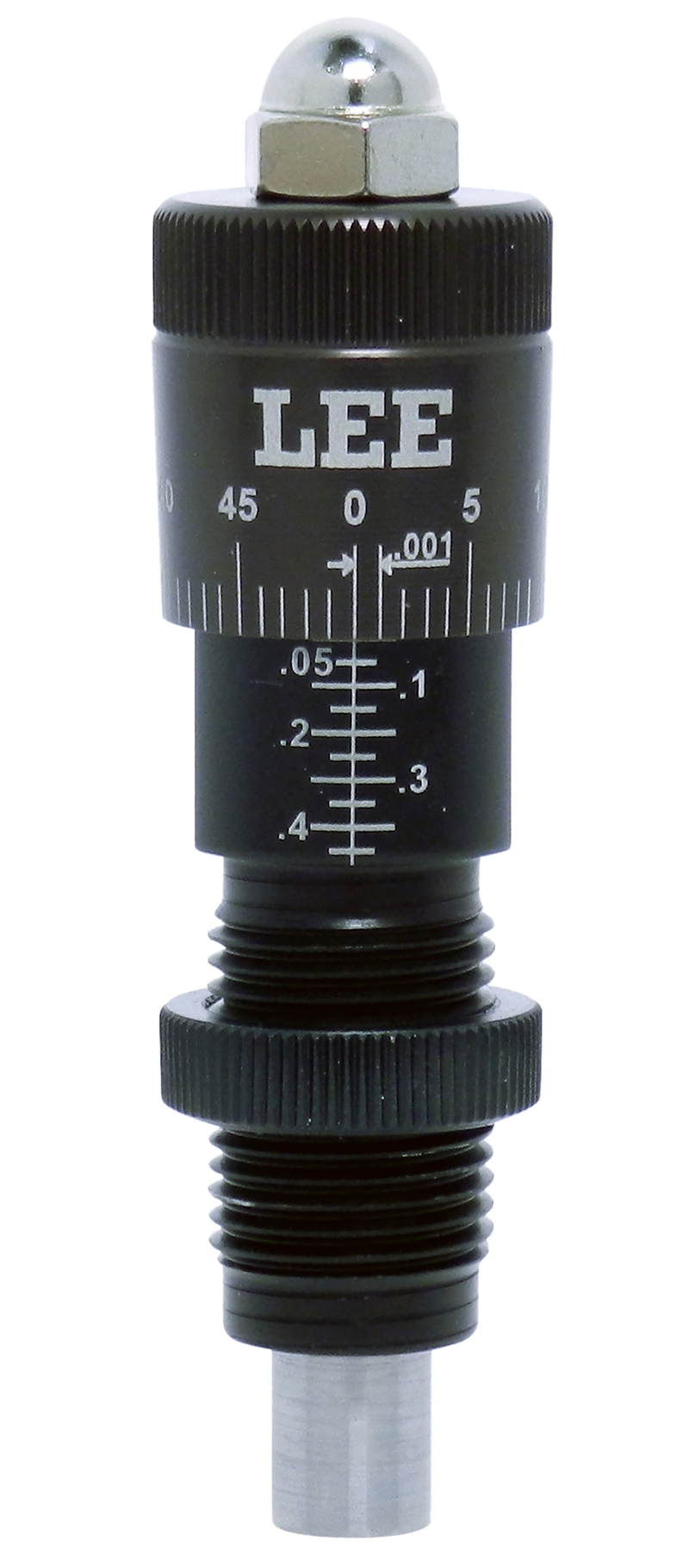 Lee Precision Micrometer Factory Crimp Adapter Black/Clear - 92128