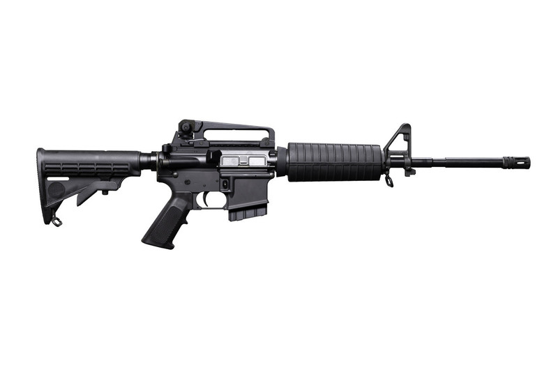 Bushmaster M4 Patrolman 5.56 NATO 16" 10+1 Rifle, Matte Black - 10-10004-BLK