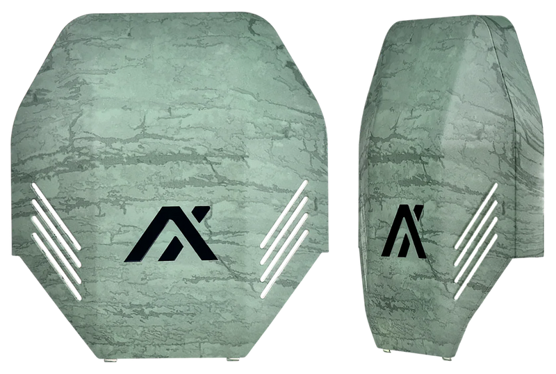 Axil LLC MX Plate Polymer Over the Head Slate Green - MXPLTG