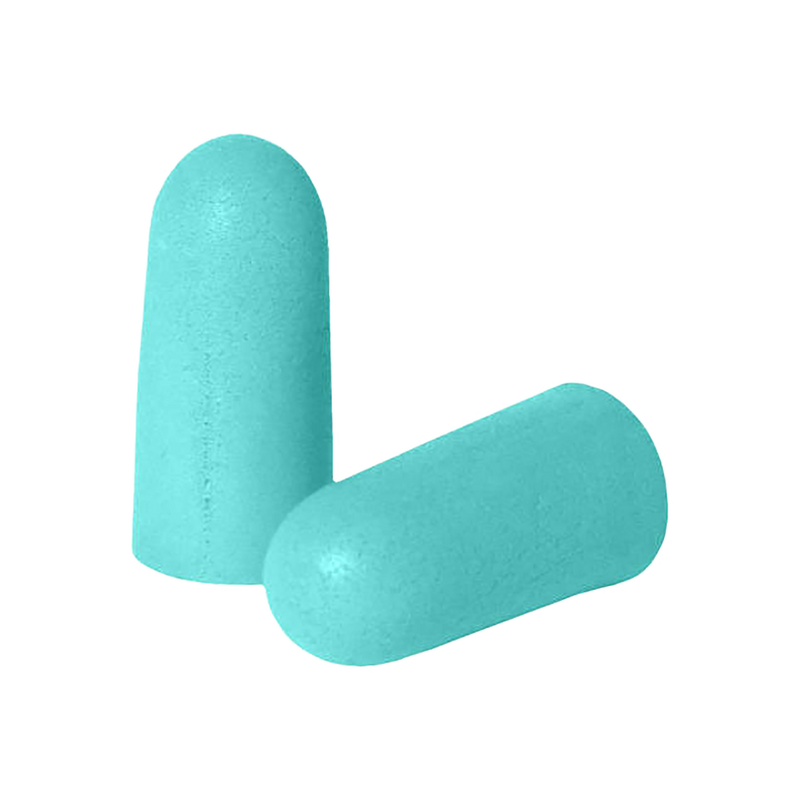 Radians Resistor Foam Earplugs, Aqua Blue - FP70A/25