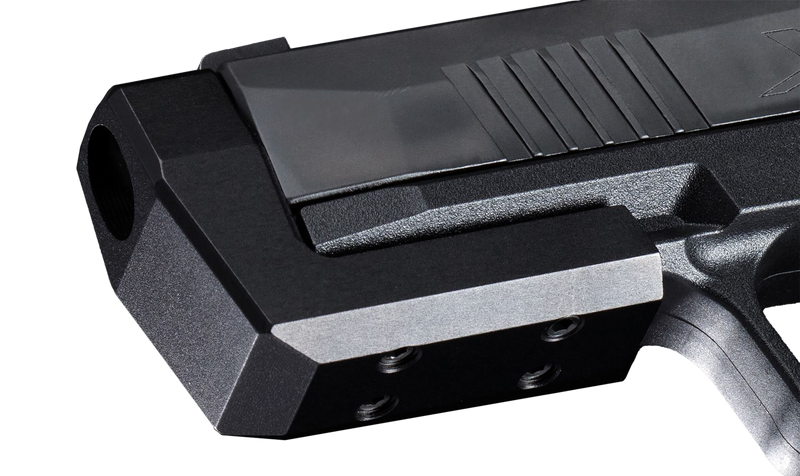 Vantage Point Armory Rail-Mounted Compensator for Sig P365 X Macro, Black - 40006