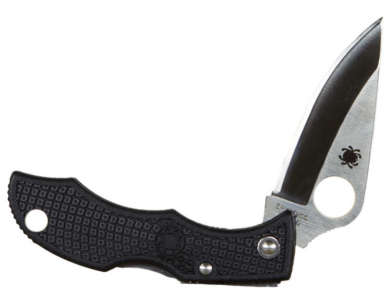 Spyderco Ladybug 3 Folding Knife, Black - LBKP3