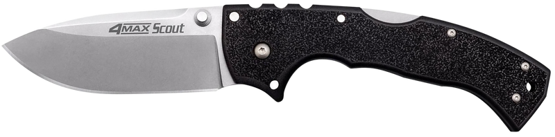 Cold Steel 4-Max Scout 4" Folding Knife, Black - CS62RQZ