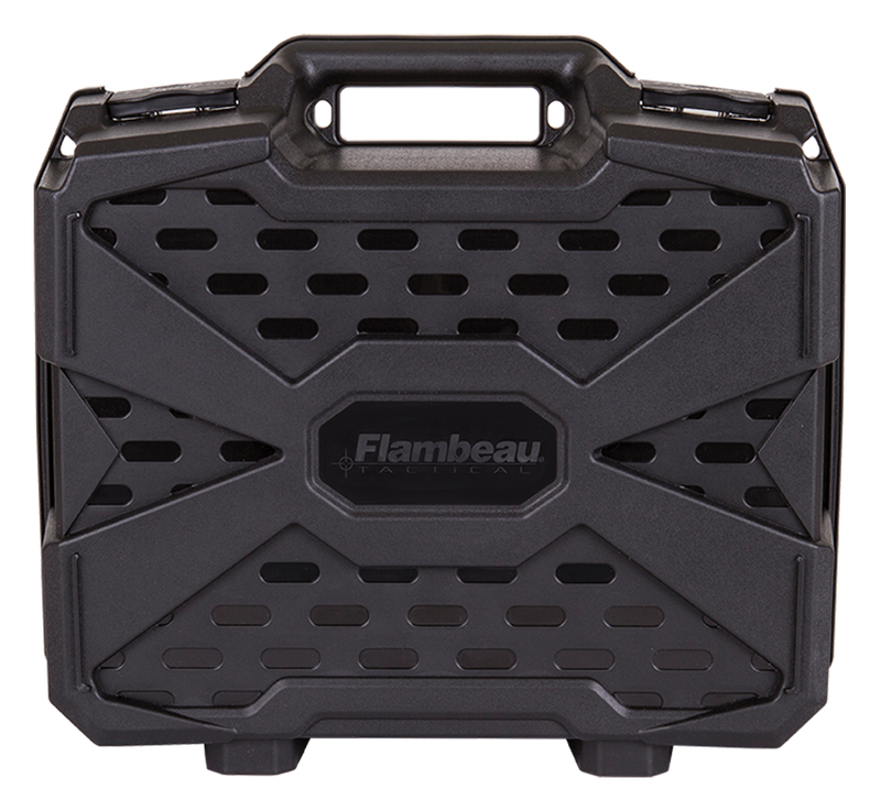 Flambeau 1511DDP Double Deep Tactical Handgun Case, Black - 1511DDP