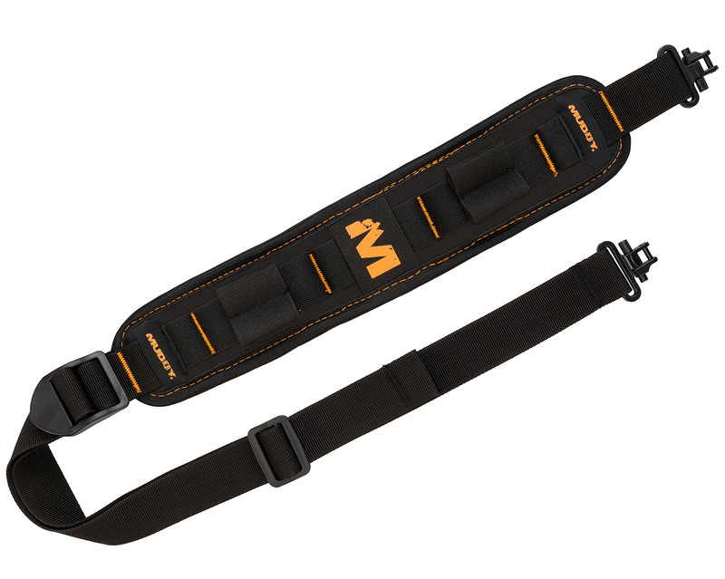 Muddy Summit Ridge Flexible Comfort Rifle Sling, Black - MUDSMTRSLBLK
