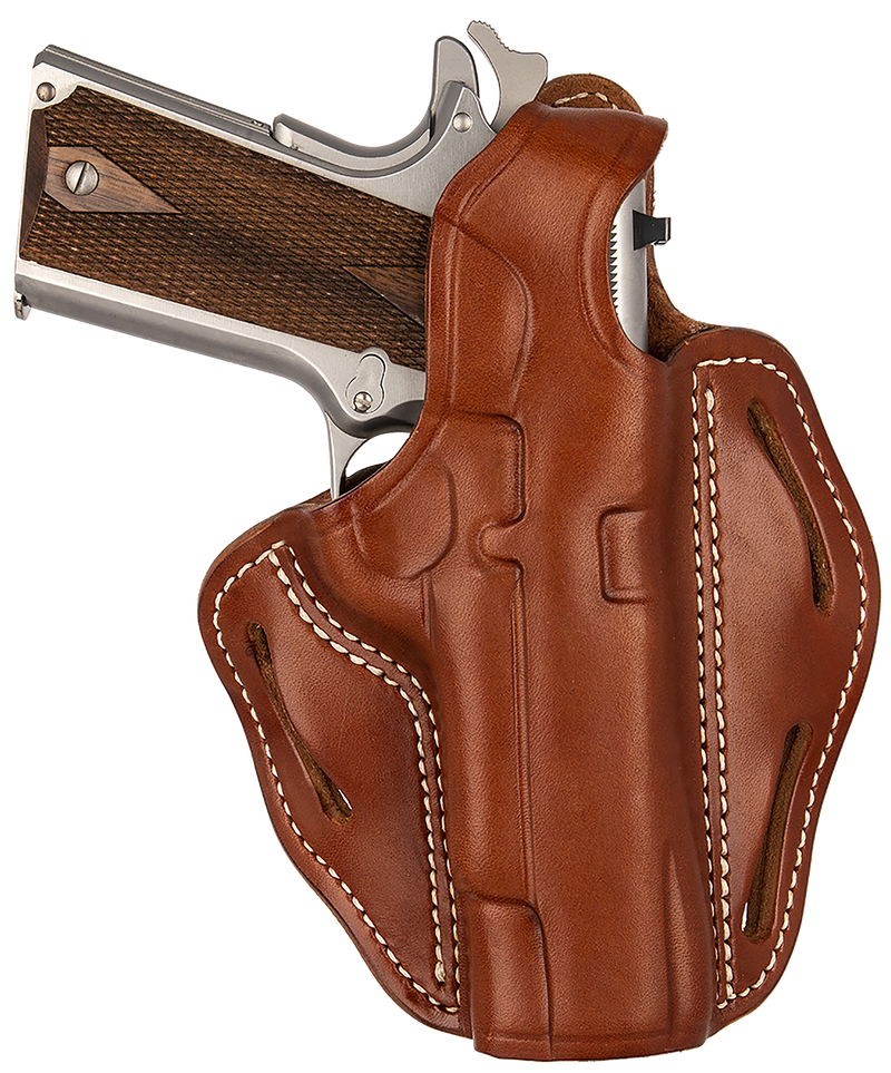 1791 Gunleather BHX OWB Belt Slide Holster, Classic Brown - BHX1CLCBRR