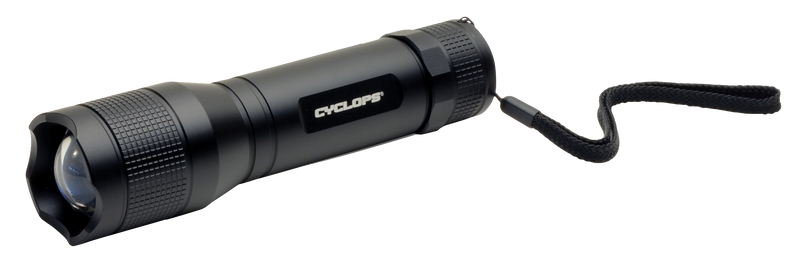 Cyclops TF-800 Tactical Flashlight, Black Anodized - CYCTF800