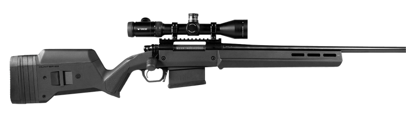 Magpul Hunter American Stock Fixed with Adjustable Comb, Black Synthetic - MAG931BLK