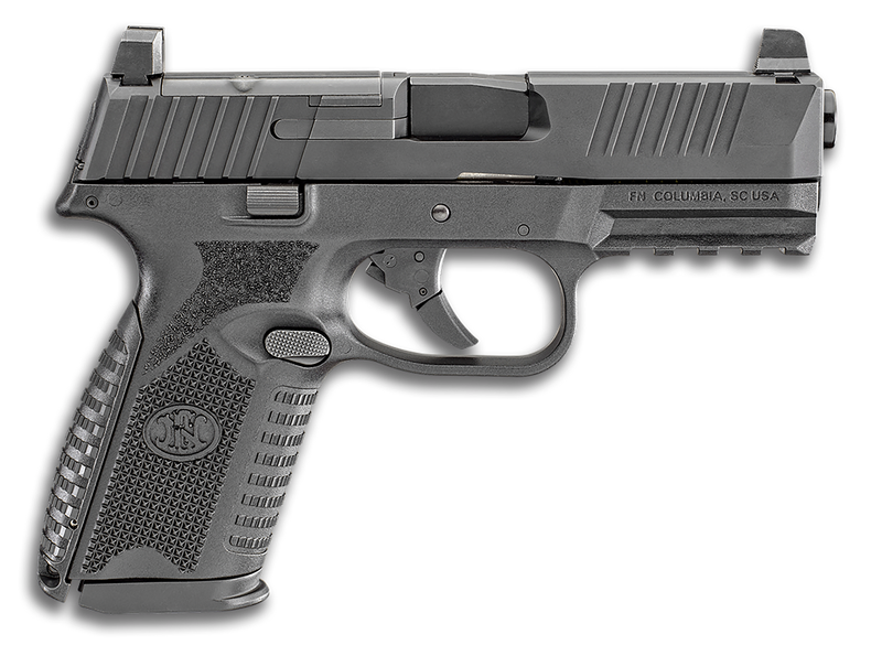 FN 509M MRD 9mm 4" 15+1 Striker-Fired Semi-Auto Pistol, Matte Black - 66100587