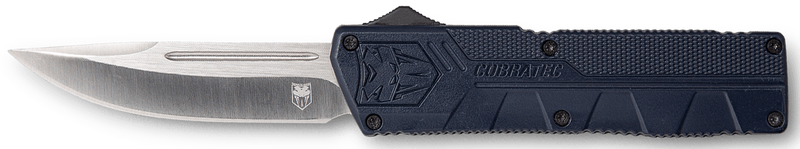 Cobratec Knives Lightweight OTF Drop Point - NYPD Blue - NYCTLWDNS