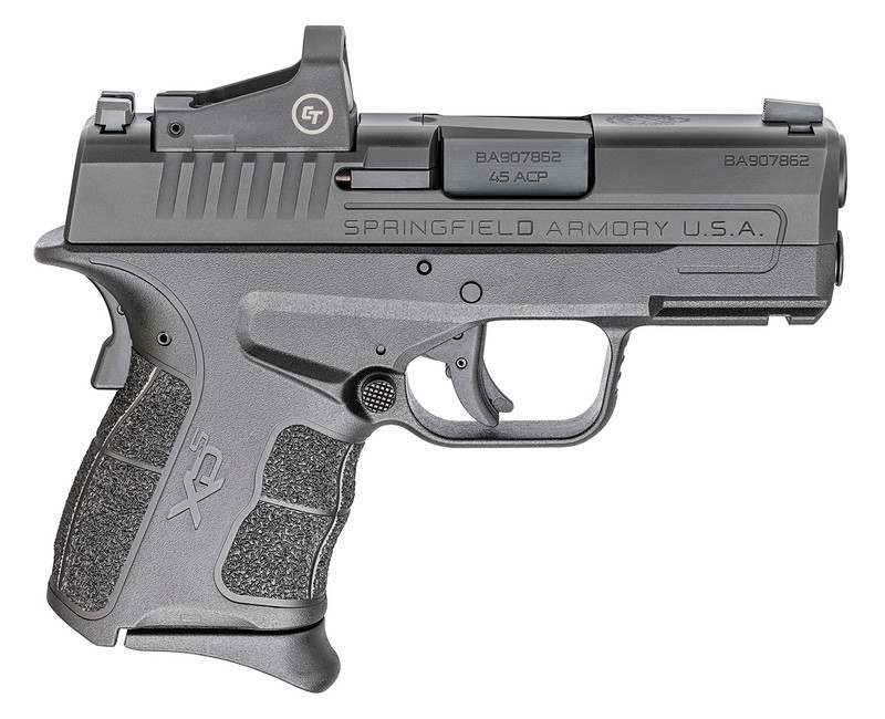 Springfield Armory XD-S Mod 2 OSP .45 ACP 3.3" 5+1/6+1 Pistol, Black - XDSG93345BCT