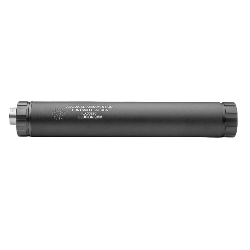 Advanced Armament Corp Illusion 9 Suppressor, Black - 64114