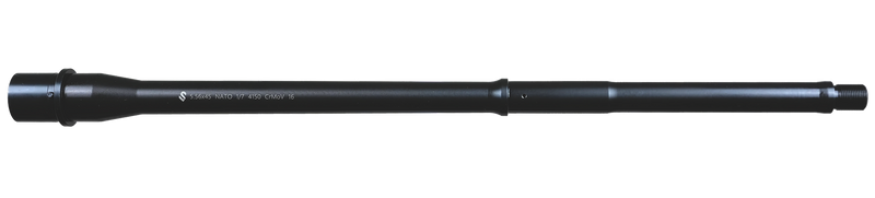 Lead & Steel LLC 5.56mm 16" Pencil Profile Mid-Length Barrel with M4 Feed Ramps - LS556PEN-MID-16
