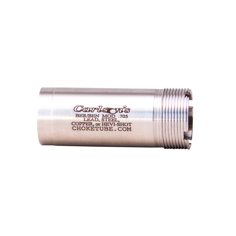 Carlson's Flush Modified Choke Tube for Beretta/Benelli Mobil 12 Gauge, Stainless Steel - 56614