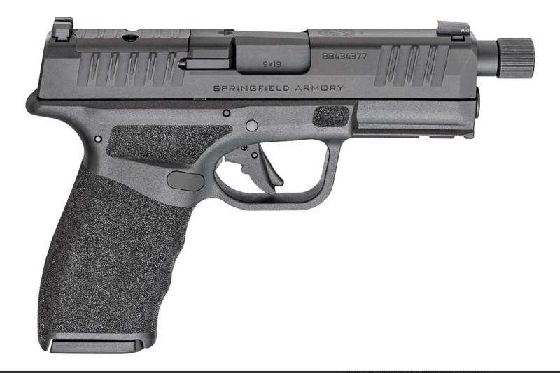 Springfield Hellcat PRO OSP 9mm 4" 10+1 Pistol, Black - HCP9449BTOSPLC