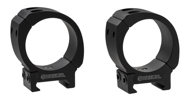 Wheeler Sporter Scope Rings 34mm High, Black - 1133755