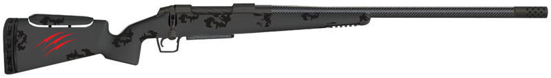 Fierce Firearms Rival XP 7mm Rem Mag 22" 3+1 Bolt-Action Rifle, Blackout Camo - FCTRXP7RM22BF