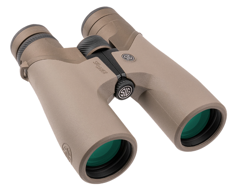 Sig Sauer Zulu10 HDX 12x50mm Abbe-Koenig Prism Binoculars, Flat Dark Earth - SOZ10003